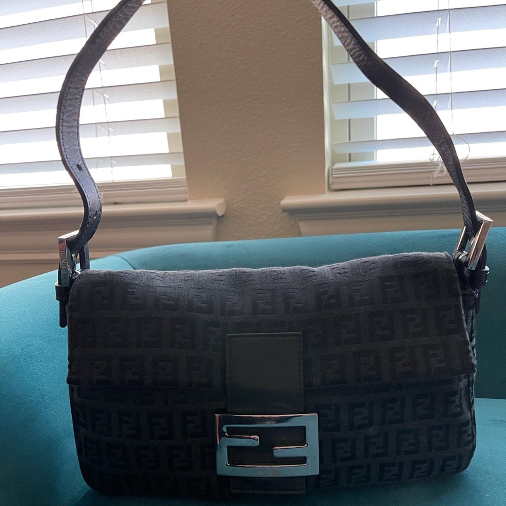 Fendi Zuccini Baguette Bag